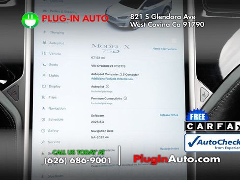 Used 2018 Tesla Model X 75D AWD/4WD image 37