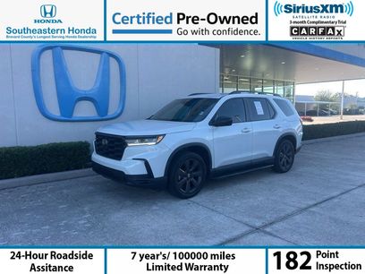 Certified 2025 Honda Pilot Sport