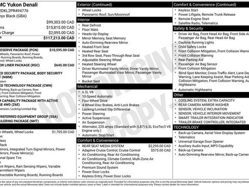 Used 2023 GMC Yukon Denali w/ Denali Reserve Package AWD/4WD image 29