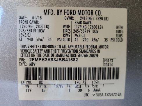Used 2018 Ford Edge Titanium FWD image 33