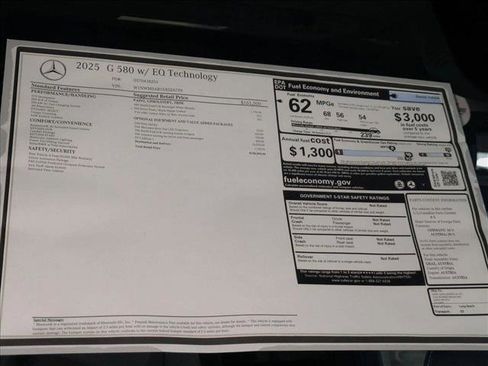 New 2025 Mercedes-Benz G 580 w/ EQ Technology image 21