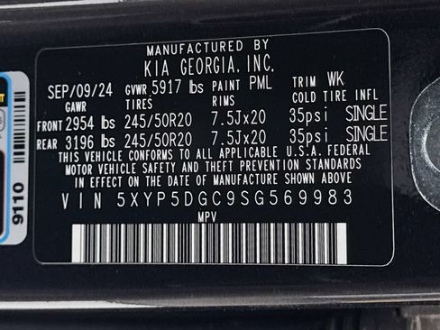 Certified 2025 Kia Telluride SX X-Line AWD/4WD image 42