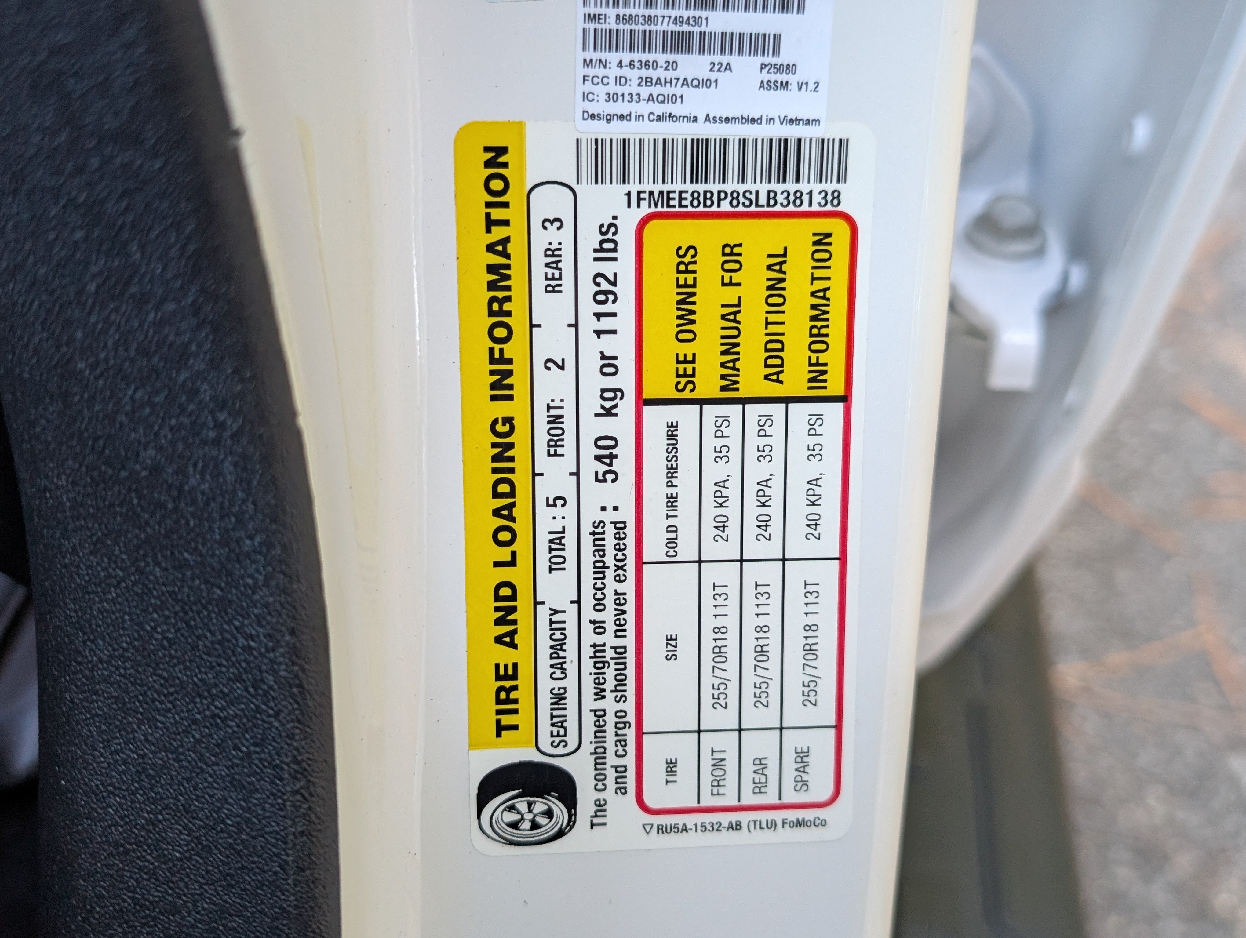 Used 2025 Ford Bronco Outer Banks AWD/4WD image 38