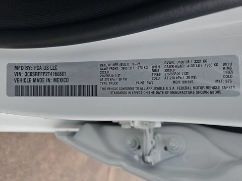 New 2026 RAM 1500 Big Horn AWD/4WD image 42