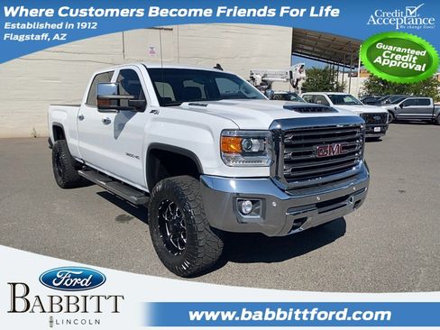 Used 2018 GMC Sierra 3500 SLT w/ Duramax Plus Package AWD/4WD image 1