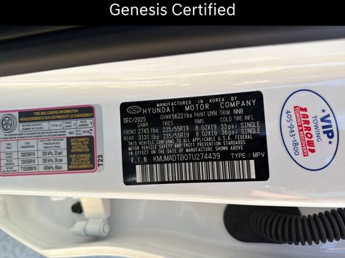 Certified 2026 Genesis GV70 2.5T Select AWD/4WD image 19