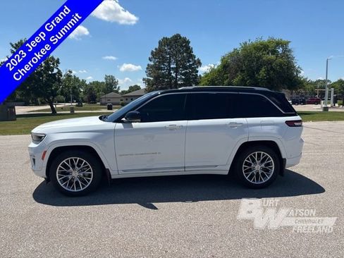 Used 2023 Jeep Grand Cherokee Summit w/ Adv Protech Group IV AWD/4WD image 3
