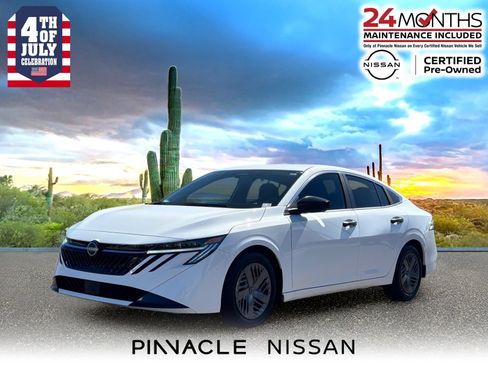 Certified 2026 Nissan Sentra S w/ S Cold Weather Package FWD image 1