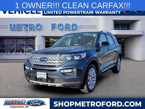 Used 2022 Ford Explorer Limited w/ Limited Technology Package image 8