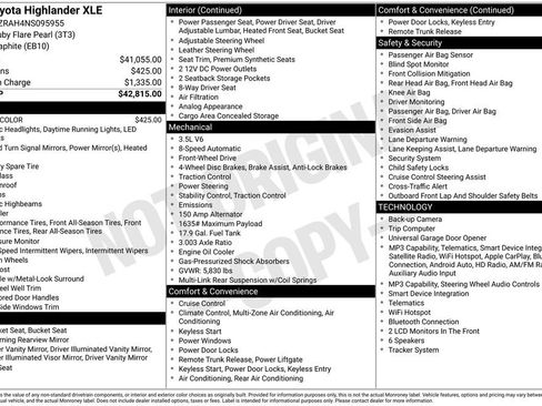 Used 2022 Toyota Highlander XLE FWD image 6