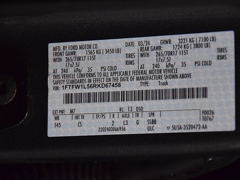 Used 2024 Ford F150 XL w/ Equipment Group 103A High AWD/4WD image 15