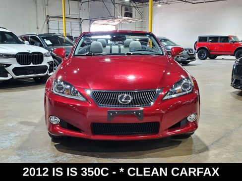 Used 2012 Lexus IS 350C w/ Luxury Pkg RWD image 2