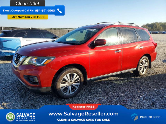 Used 2017 Nissan Pathfinder S FWD image 1