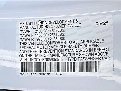 Used 2025 Honda Accord Sport image 36