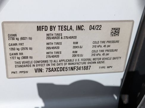 Used 2022 Tesla Model X AWD/4WD image 39