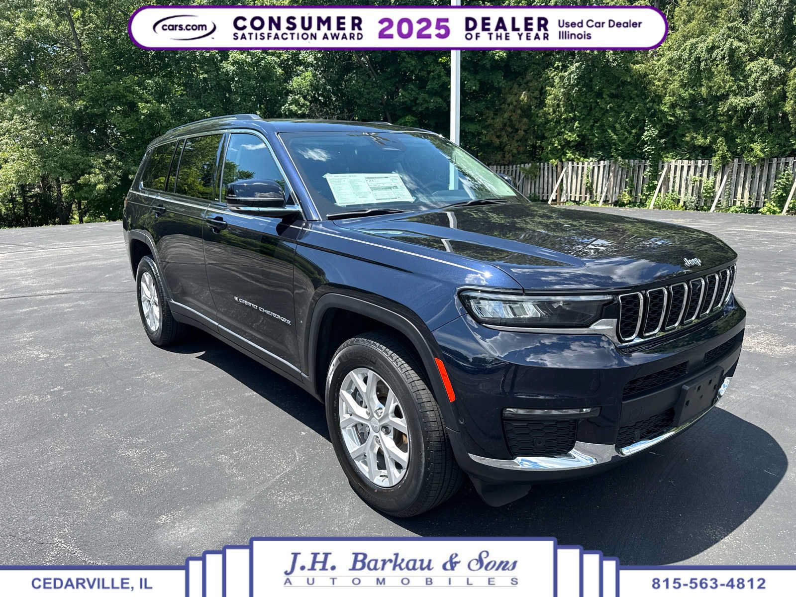 Used 2023 Jeep Grand Cherokee L Limited w/ Luxury Tech Group II AWD/4WD image 1