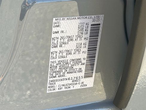 New 2026 Nissan Frontier PRO-4X image 37