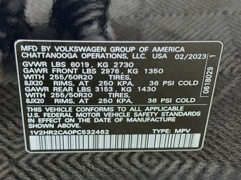 Used 2023 Volkswagen Atlas SE AWD/4WD image 32