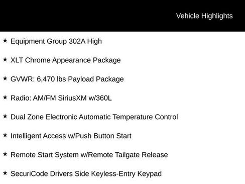 Used 2022 Ford F150 XLT w/ Equipment Group 302A High image 32