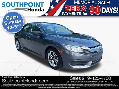 Used 2016 Honda Civic LX image 1