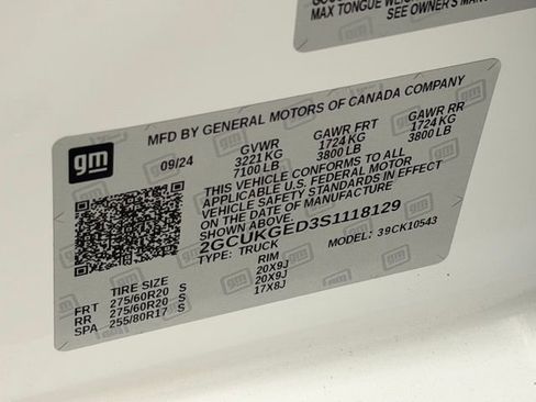 Certified 2025 Chevrolet Silverado 1500 LTZ image 25