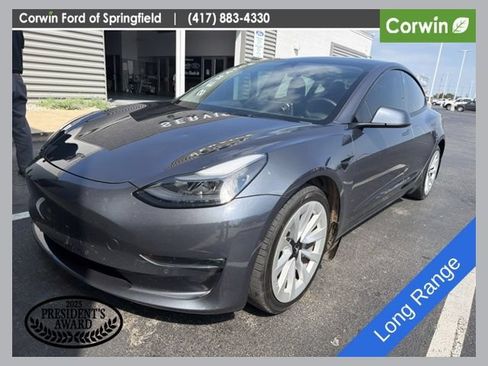 Used 2022 Tesla Model 3 Long Range AWD/4WD image 1