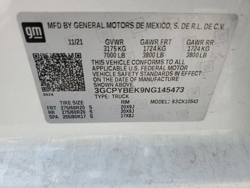 Used 2022 Chevrolet Silverado 1500 Custom AWD/4WD image 9