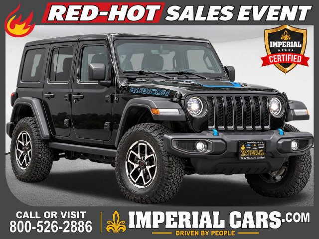 Used 2023 Jeep Wrangler Unlimited Rubicon 4xe AWD/4WD image 1