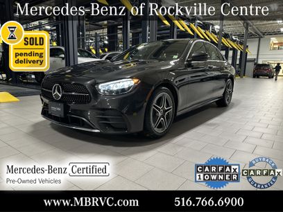 Certified 2022 Mercedes-Benz E 350 4MATIC Sedan