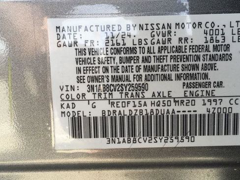 Used 2025 Nissan Sentra SV w/ All-Weather Package image 40