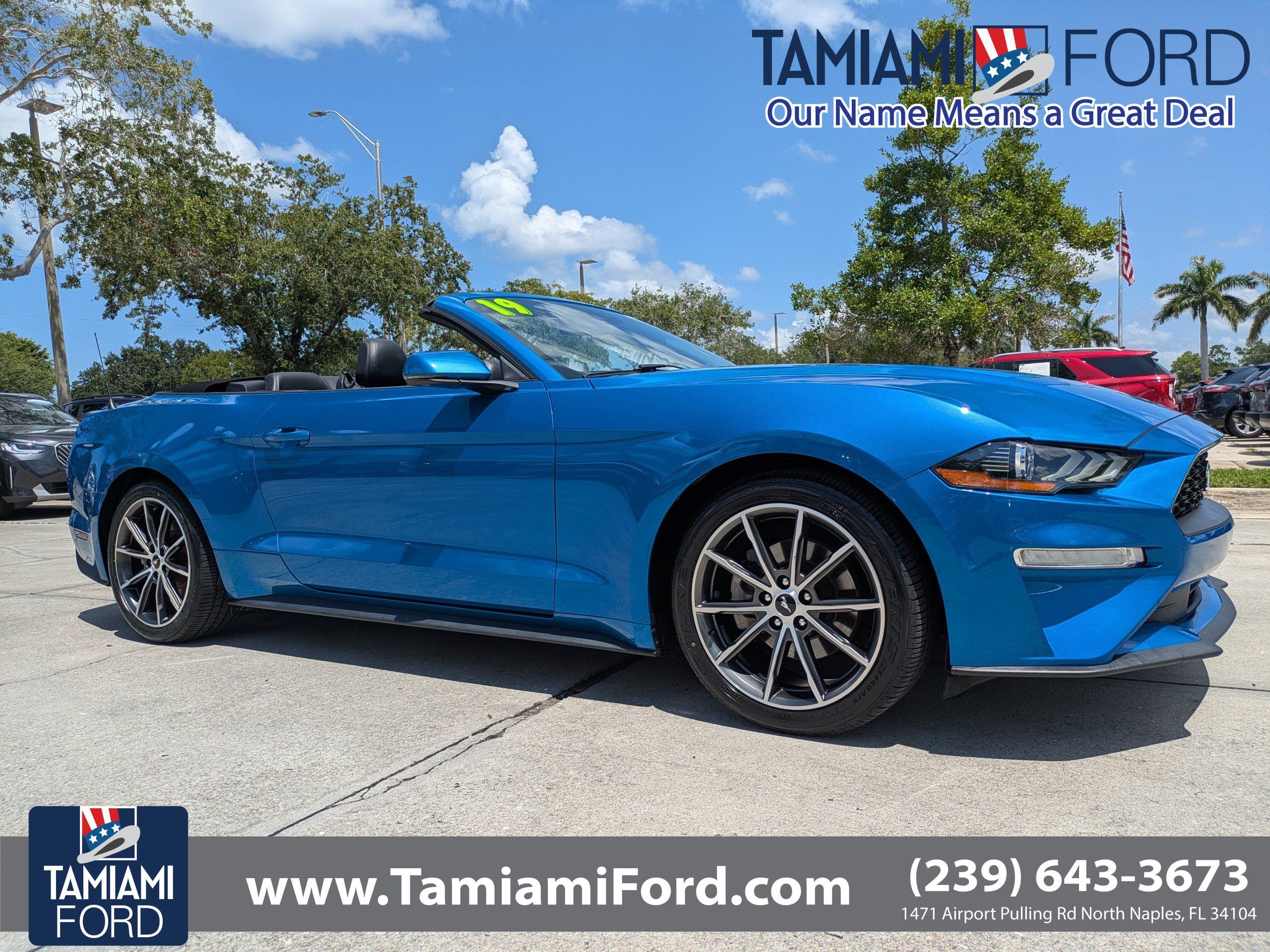 Used 2019 Ford Mustang Premium w/ Equipment Group 201A RWD image 1