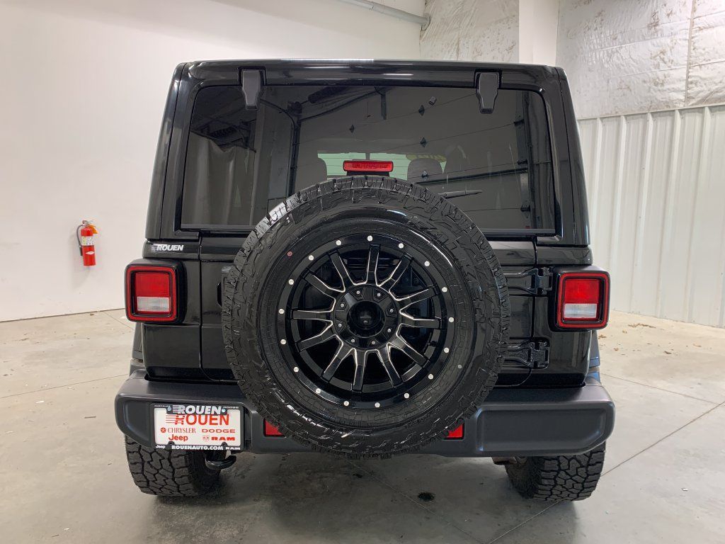 Used 2021 Jeep Wrangler Unlimited Sahara w/ Uconnect 4C Nav & Sound Group AWD/4WD image 6