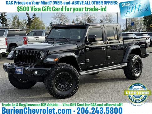 Used 2021 Jeep Gladiator Overland AWD/4WD image 1