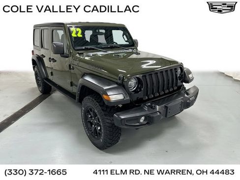 Used 2022 Jeep Wrangler Unlimited Sport AWD/4WD image 1