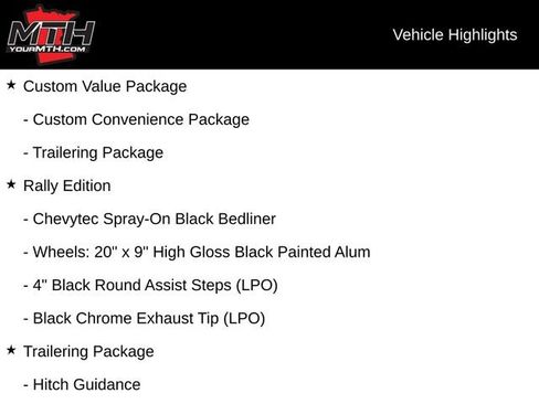 Used 2024 Chevrolet Silverado 1500 Custom w/ Rally Edition AWD/4WD image 19