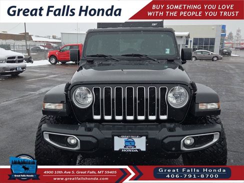 Used 2021 Jeep Wrangler Unlimited Sahara w/ Cold Weather Group image 2