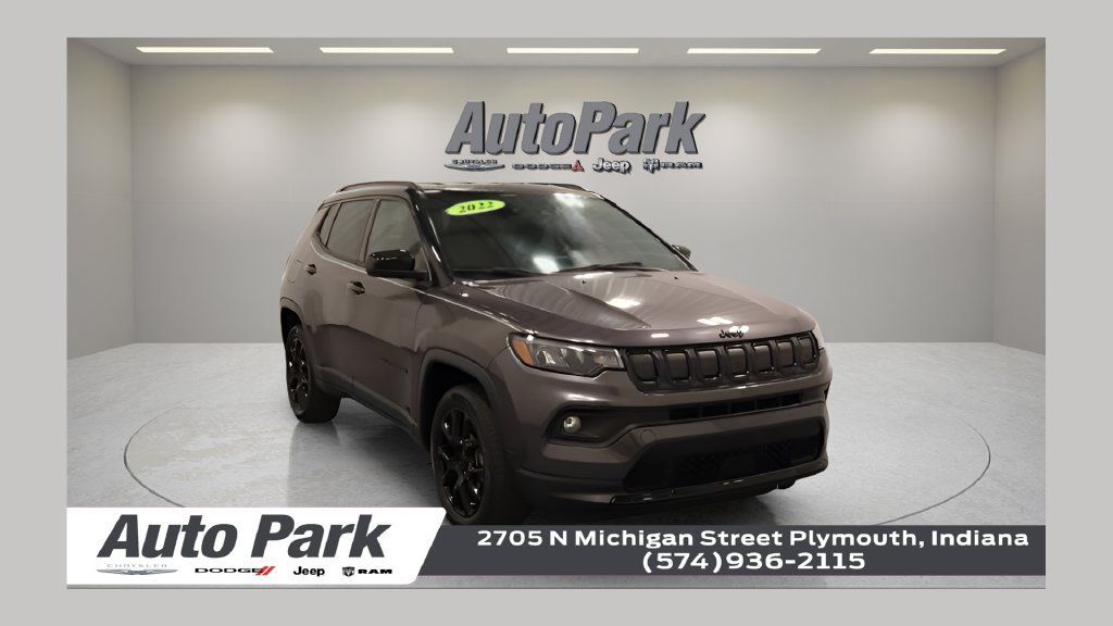 Certified 2022 Jeep Compass Latitude AWD/4WD image 1