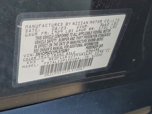 Certified 2023 Nissan Kicks SV image 32