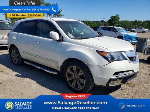 Used 2011 Acura MDX w/ Advance Package AWD/4WD image 5