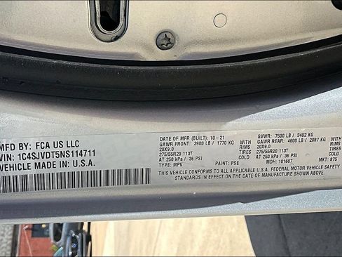 Used 2022 Jeep Wagoneer Series III w/ Flexible Seating Group AWD/4WD image 33