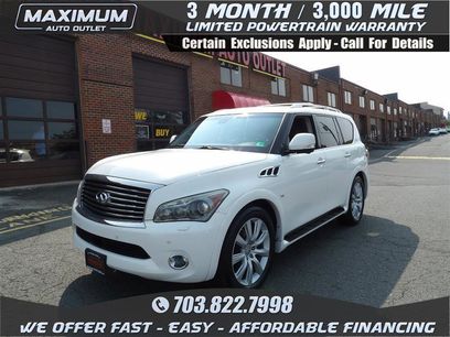 Used 2014 INFINITI QX80 4WD w/ Deluxe Touring Package