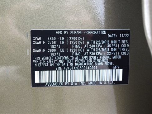 Used 2023 Subaru Outback Limited AWD/4WD image 35