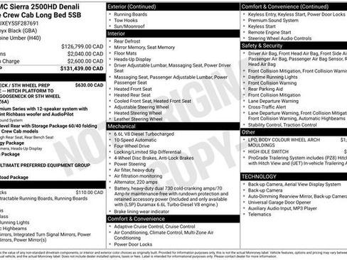 Used 2025 GMC Sierra 2500 Denali Ultimate AWD/4WD image 1