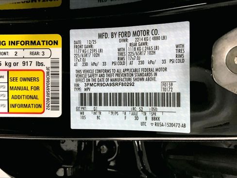 New 2025 Ford Bronco Sport Badlands w/ Badlands Tech Package image 20