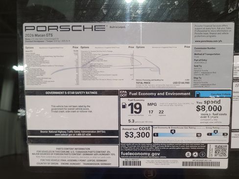 New 2026 Porsche Macan GTS image 37