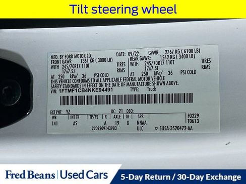 Used 2022 Ford F150 XL w/ Equipment Group 101A High RWD image 29
