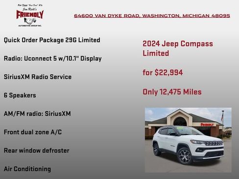 Used 2024 Jeep Compass Limited AWD/4WD image 5