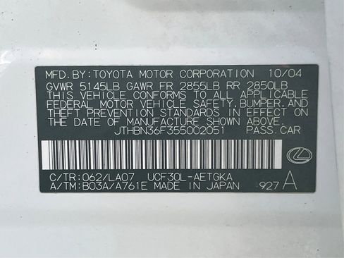 Used 2005 Lexus LS 430 image 25