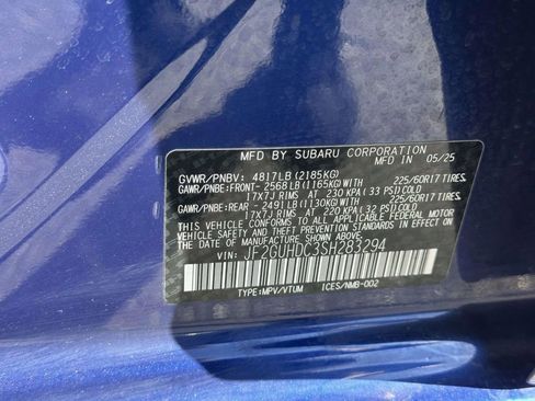 Certified 2025 Subaru Crosstrek 2.5i Premium AWD/4WD image 13