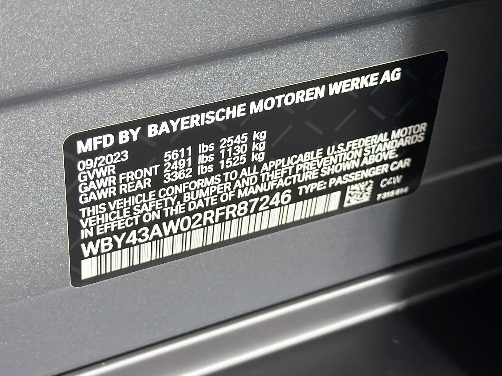 Certified 2024 BMW i4 eDrive35 w/ Convenience Package RWD image 34